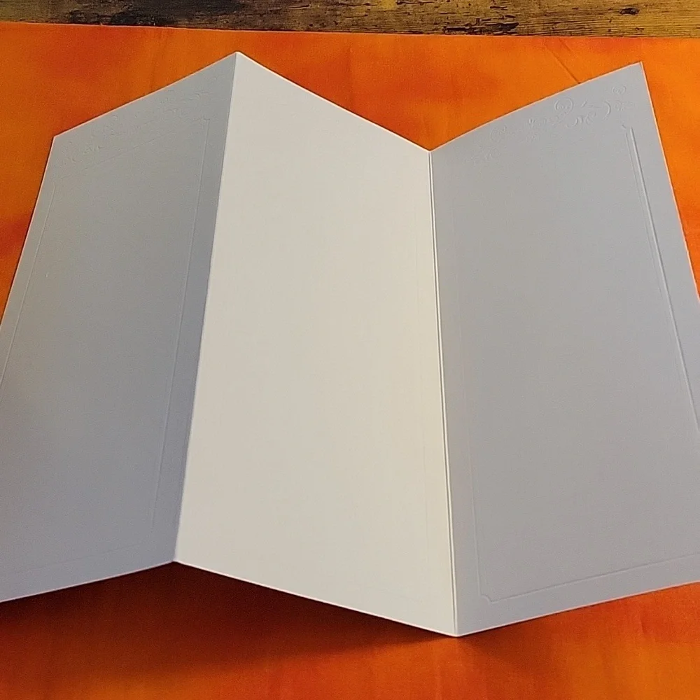 Studio His & Hers Wedding Programs 9 1/2 x 12 White New